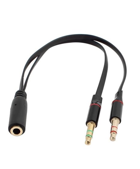 Adaptador Fone Microfone Pc 1