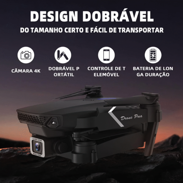 Drone Com Câmera 4k
