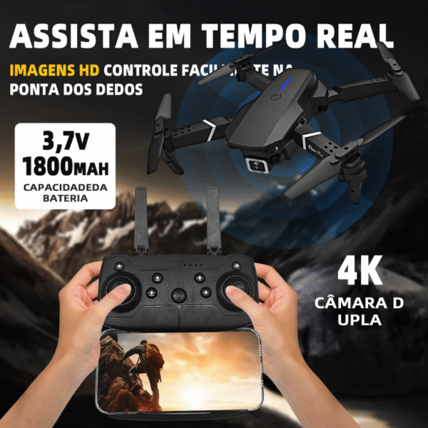 Drone Com Câmera 4k
