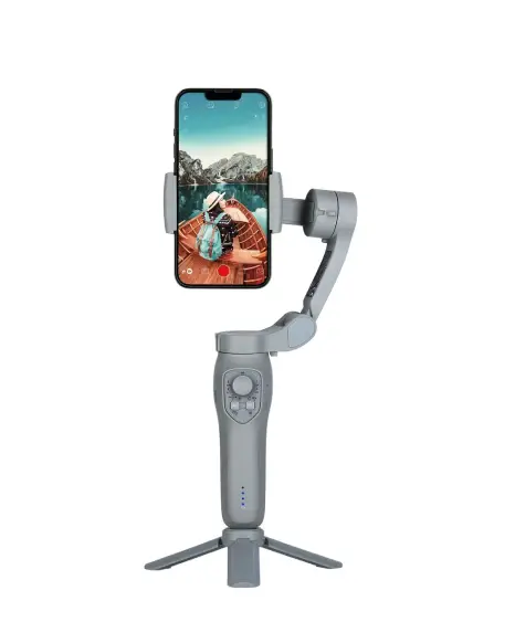Gimbal Estabilizador Celular Câmera Osmo Dobrável Com Zoom | Atacado