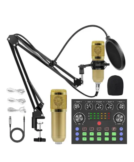 KIT Microfone Condensador Atacado