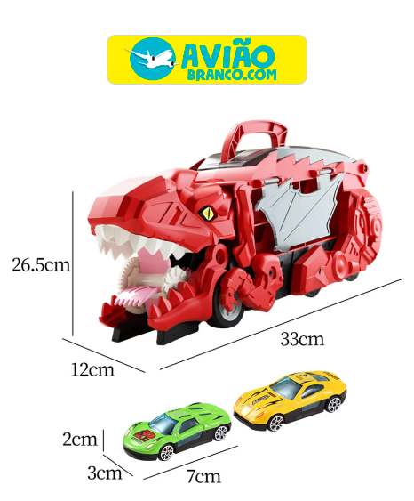 Caminhão Dinossauro Que Engole Carros - Atacado