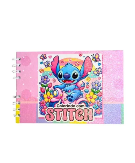 Livro Colorir Lilo e Stitch