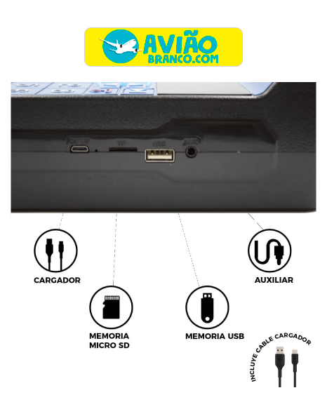 Caixa De Som Bluetooth Formato de Telefone Atacado