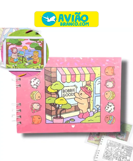 Livro De Colorir Bobbie Goods Atacado