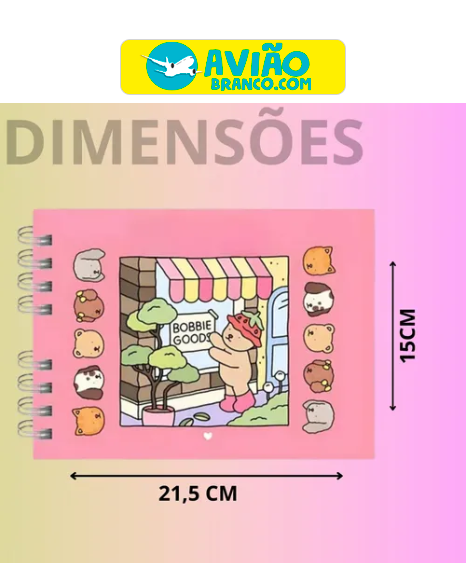 Livro De Colorir Bobbie Goods Atacado