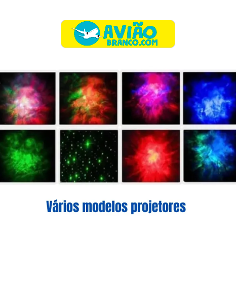 Luminária Projetor Astronauta Galáxia Atacado