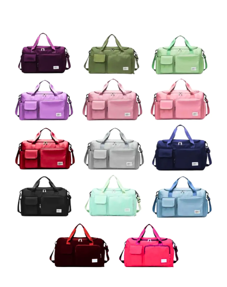 Bolsa Mala de Viagem Multifuncional Colorida Atacado