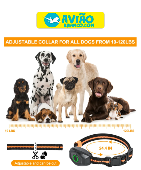 Coleira Eletrônica De Cães Atacado