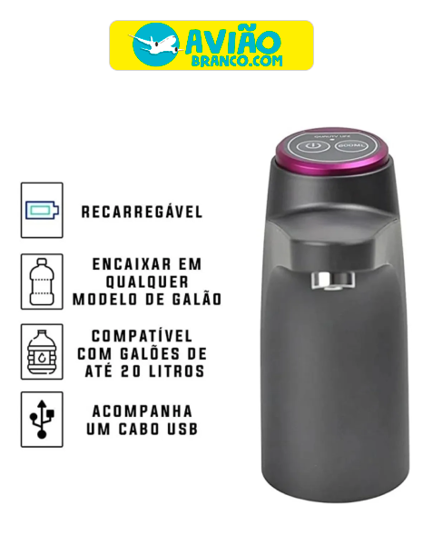 Bomba Galão D Água Recarregável Atacado