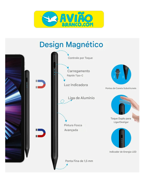 Caneta Com Lápis Óptico Para iPad 11ª Gen, Precisão E Estilo Atacado