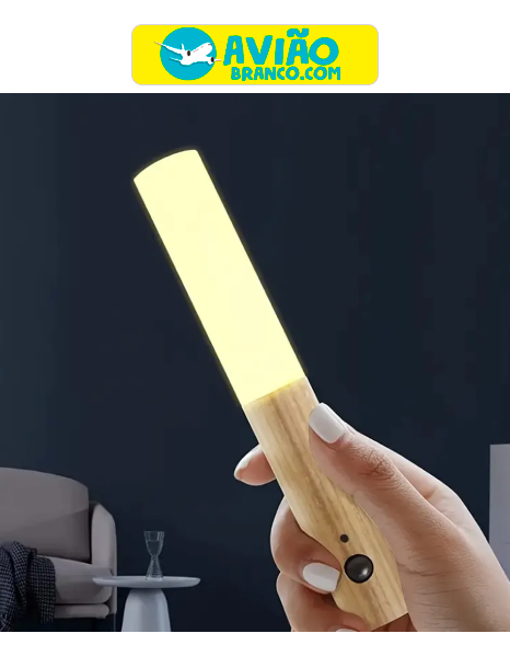 Luminárias Sensor De Movimento_Recarregável Atacado