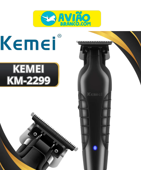 Maquininha De Acabamento Kemei Km 2299 Profissional Atacado
