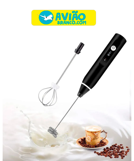 Misturador Bebidas 2 Em 1 Mini Mixer 2 Em 1 Cappuccino Pequeno Atacado - Imagem 6