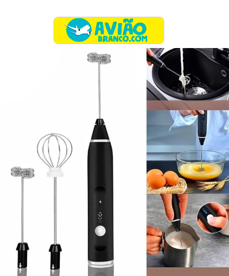 Misturador Bebidas 2 Em 1 Mini Mixer 2 Em 1 Cappuccino Pequeno Atacado