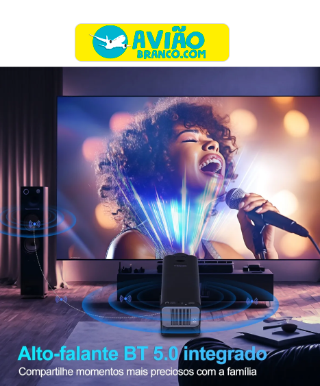 Projetor 4k 1080p Hy320 Atacado