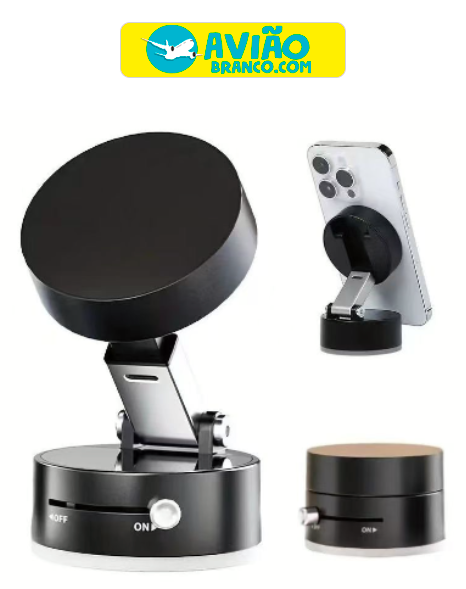 Suporte Magnético Celular Academia Automotivo Multiuso Imã Potente