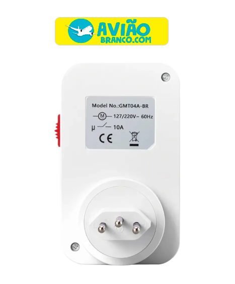 Timer Analógico Com Tomada Bivolt Atacado