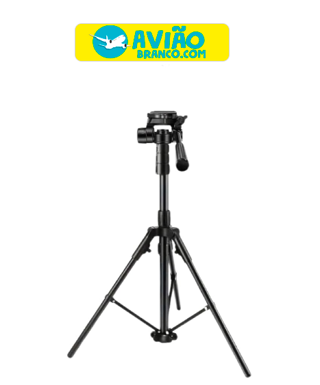 Tripé 1,90m Profissional Para Câmera Dslr Filmadora Preto Atacado Tripé 1,90m Profissional Para Câmera Dslr Filmadora Preto Atacado