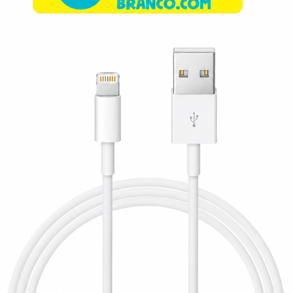 Cabo USB para Lightning Reforçado 1M, Compatível com iPhone 6 7 8 X Xs 11 Se 12 Xr 13 14 Pro Max – Carregamento Turbo e Transferência de Dados