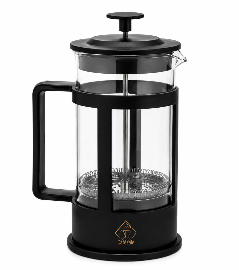 Cafeteira Prensa Francesa Preto Inox E Vidro, Cremeira E Cha Com Fornecedor Atacado Caixa Fechada