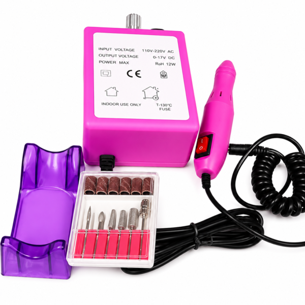 Lixadeira Elétrica de Unhas Profissional 12W Bivolt Atacado