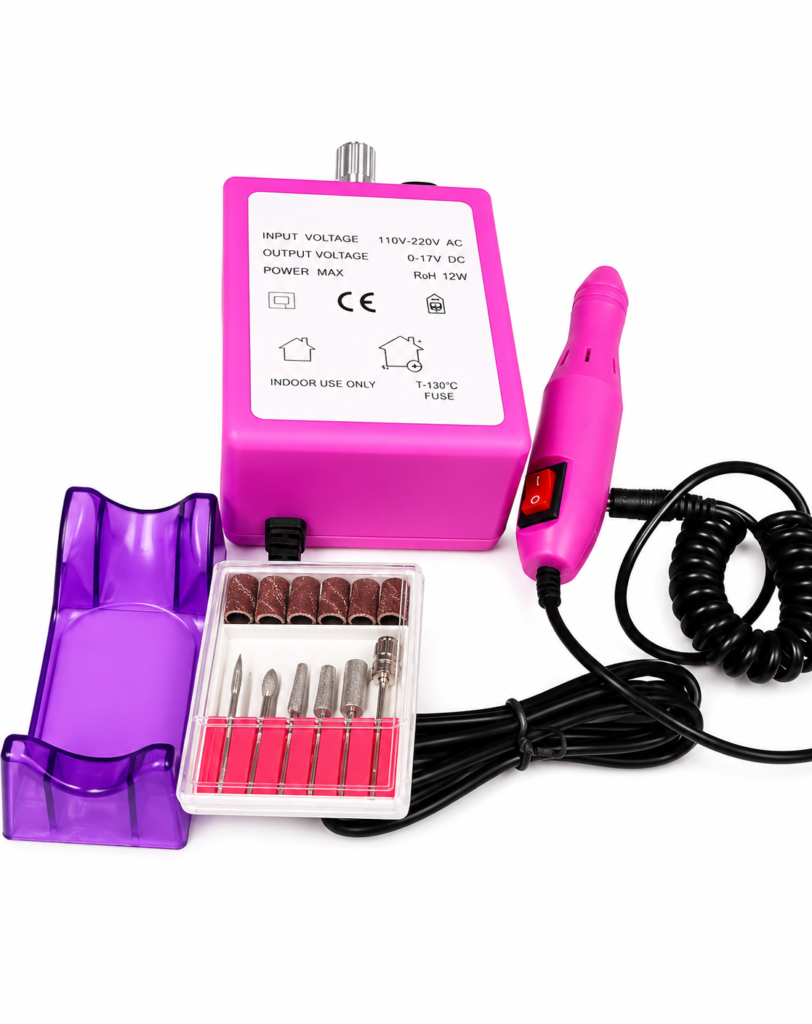 Lixadeira Elétrica de Unhas Profissional 12W Bivolt Fornecedor Atacado Caixa Fechada