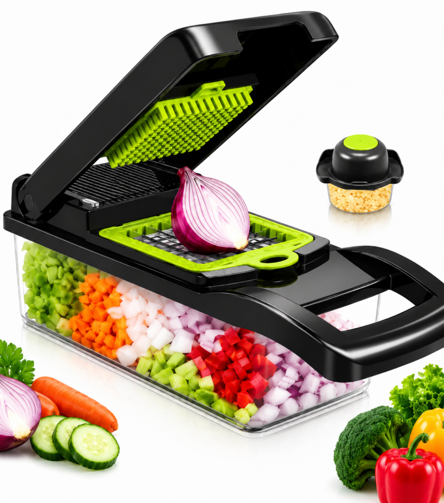 Cortador Multifuncional Fatiador De Verduras frutas legumes Fornecedor Atacado Caixa Fechada