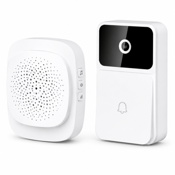 Mini Doorbell Campainha Sem Fio Campainha Wireless Portátil com 34 Toques e Fácil Instalação Atacado Caixa Fechada