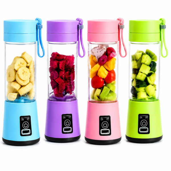 Mini Liquidificador Portátil Usb Juice Cap Take Shake 6 Lâminas Recarregavel Atacado