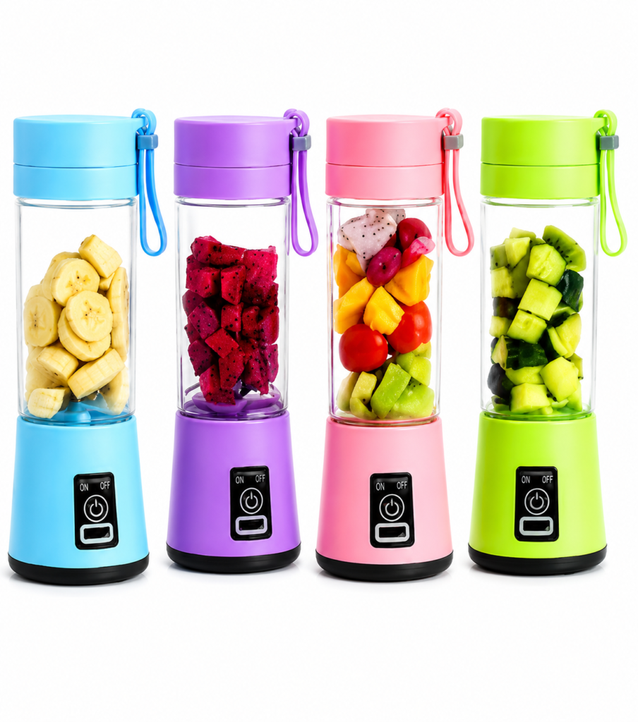 Mini Liquidificador Portátil Usb Juice Cap Take Shake 6 Lâminas Fornecedor Atacado Caixa Fechada