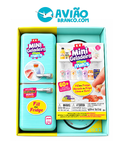 Mini Brands Mini Geladeira Colecionável LED UV Atacado - Imagem 2
