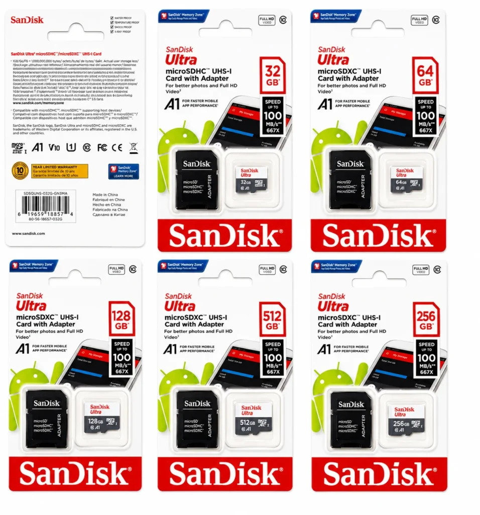 Cartão de Memória 1TB Fornecedor Atacado Caixa Fechada