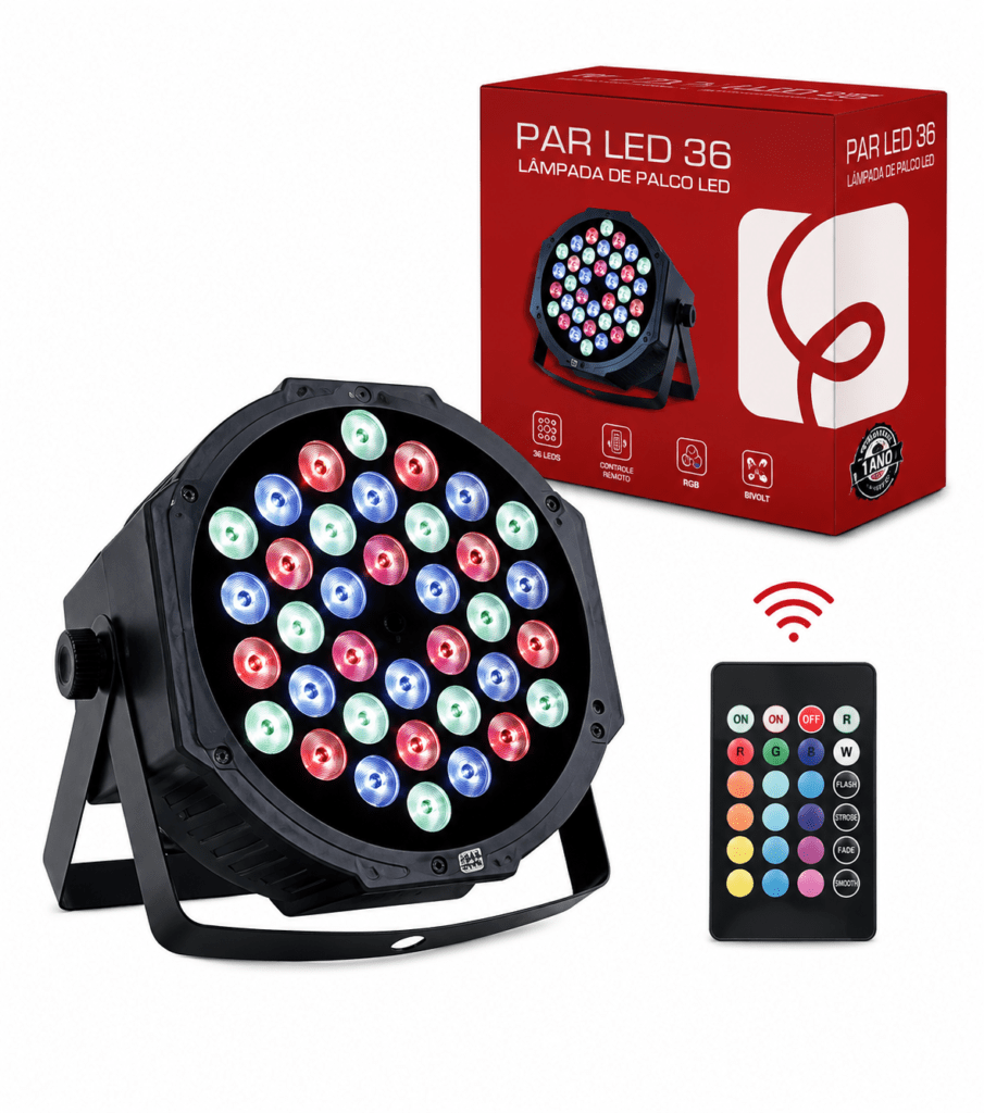 Projetor de LED RGB Fornecedor Atacado Caixa Fechada
