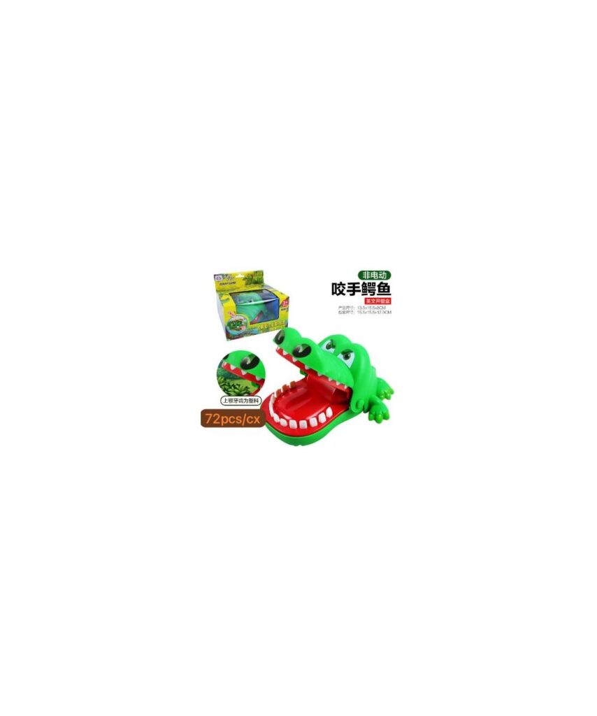 Brinquedo jacare - 72pçs Fornecedor Atacado Caixa Fechada