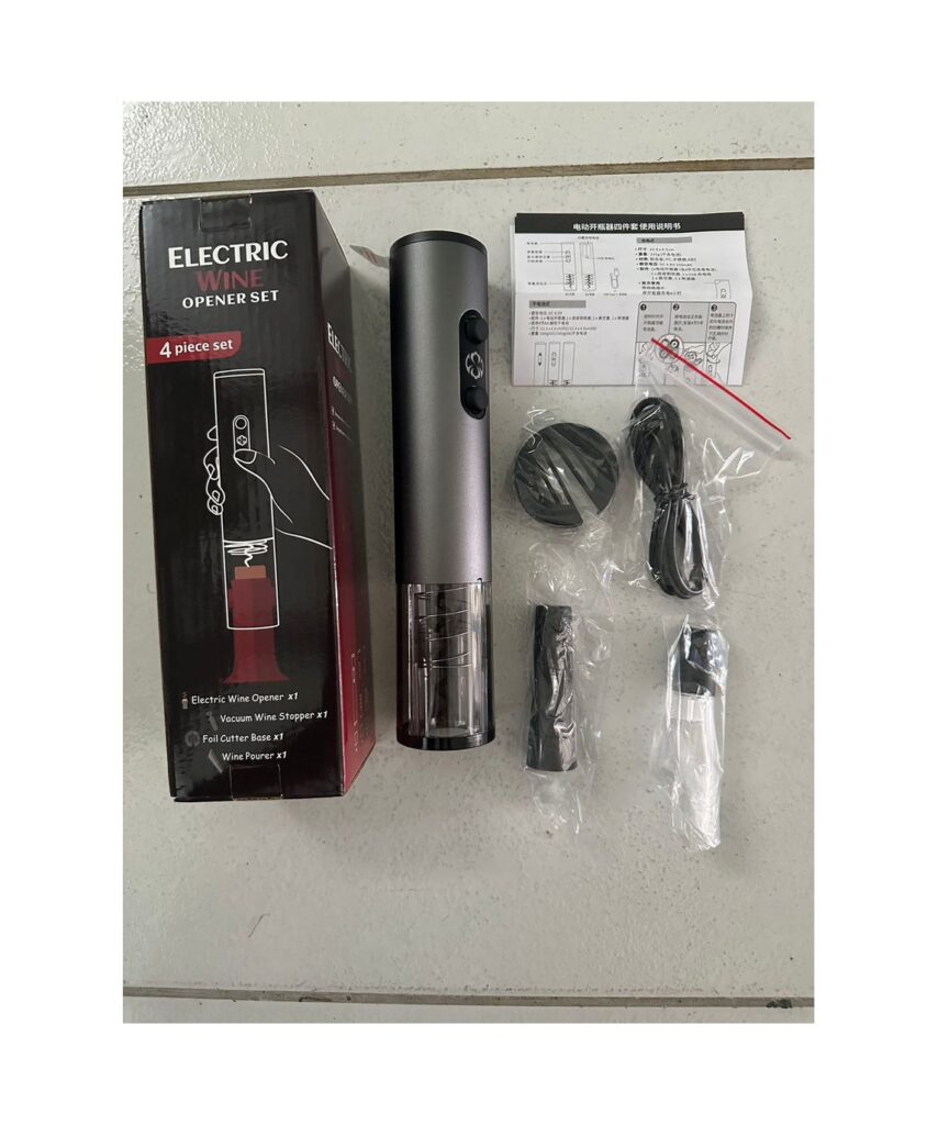 Abridor de vinho USB Fornecedor Atacado Caixa Fechada