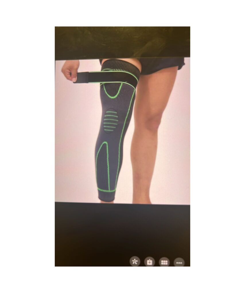 Elastico fortalecedor de joelho com velcro Fornecedor Atacado Caixa Fechada