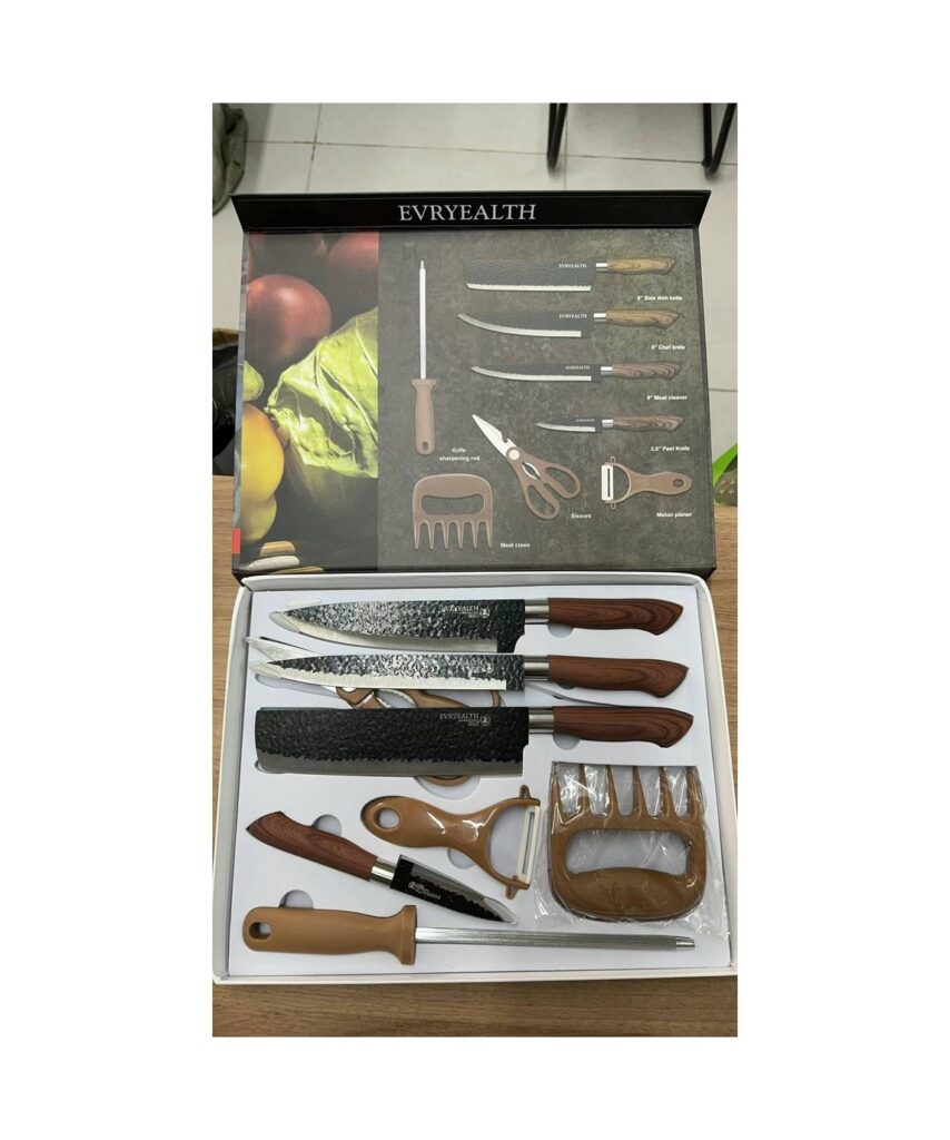 Jogo de facas marrom Fornecedor Atacado Caixa Fechada