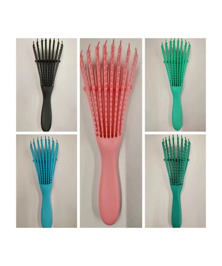 Pente Polvo para Cabelo Cacheado 200pçs Fornecedor Atacado Caixa Fechada