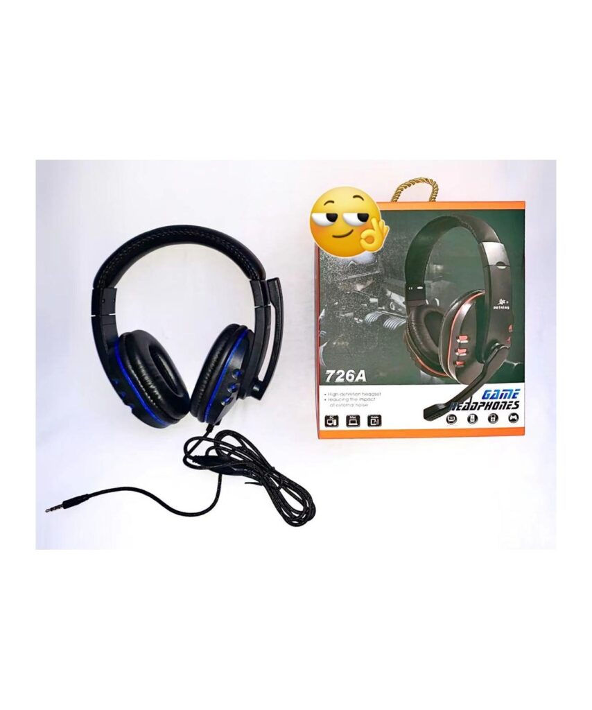 Fone Headset 726A 100pçs Fornecedor Atacado Caixa Fechada