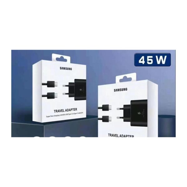 Carregador Samsung USBC 45w 200pçs Fornecedor Atacado Caixa Fechada