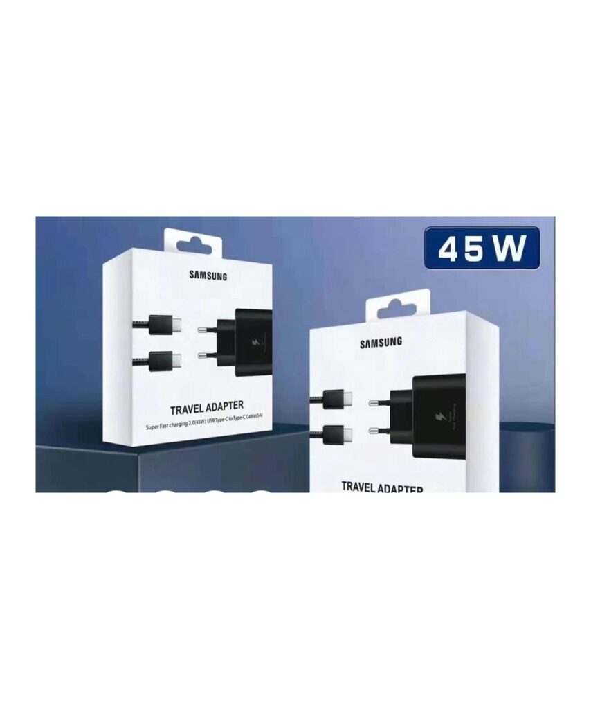 Carregador Samsung USBC 45w 200pçs Fornecedor Atacado Caixa Fechada