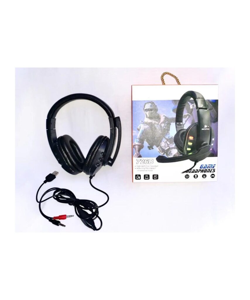 Fone Headset 726B 100pçs Fornecedor Atacado Caixa Fechada