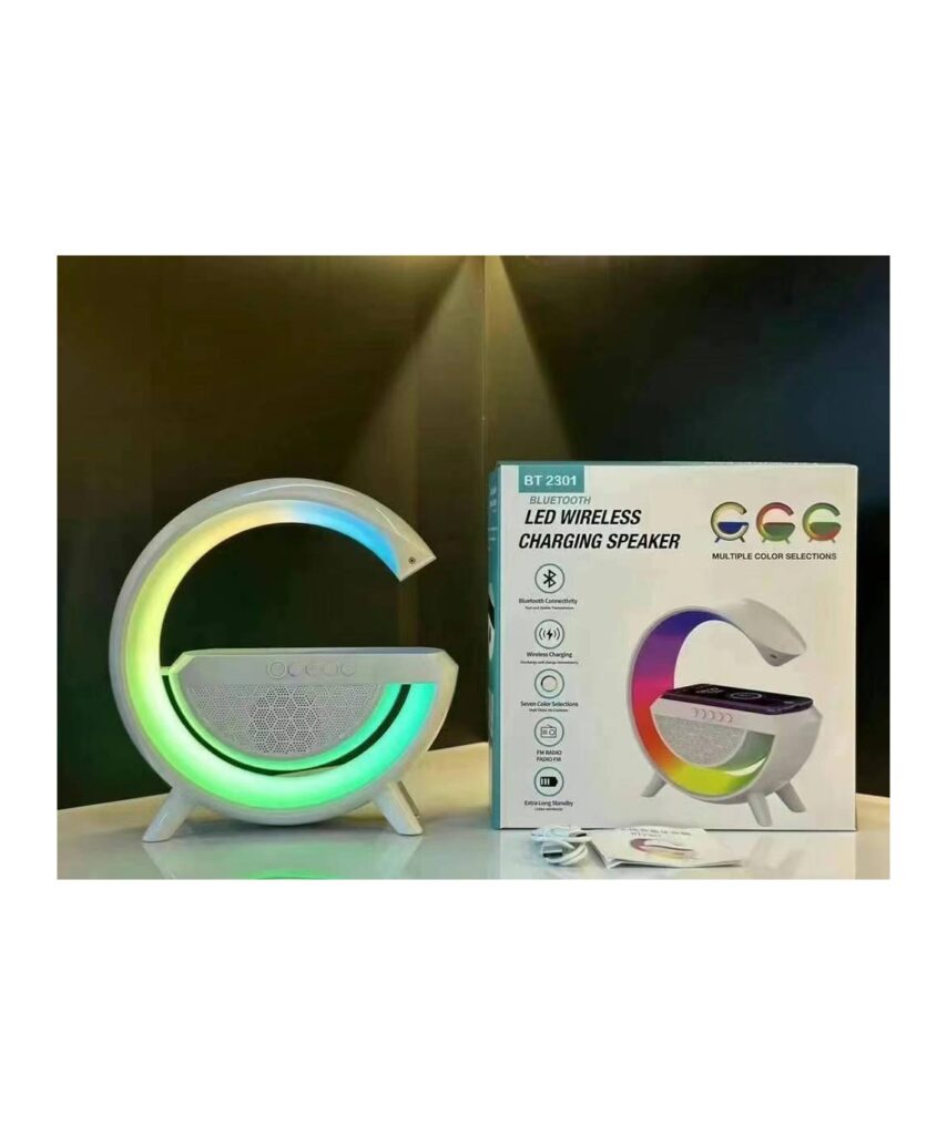 Carregador wireless e lâmpada ambiente sem relogio 30pçs Fornecedor Atacado Caixa Fechada
