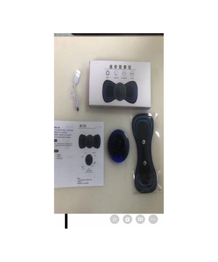 Mini massageador 400pçs Fornecedor Atacado Caixa Fechada