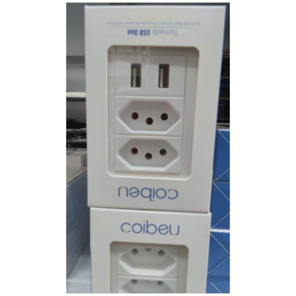 Tomada com USB 150pçs Fornecedor Atacado Caixa Fechada