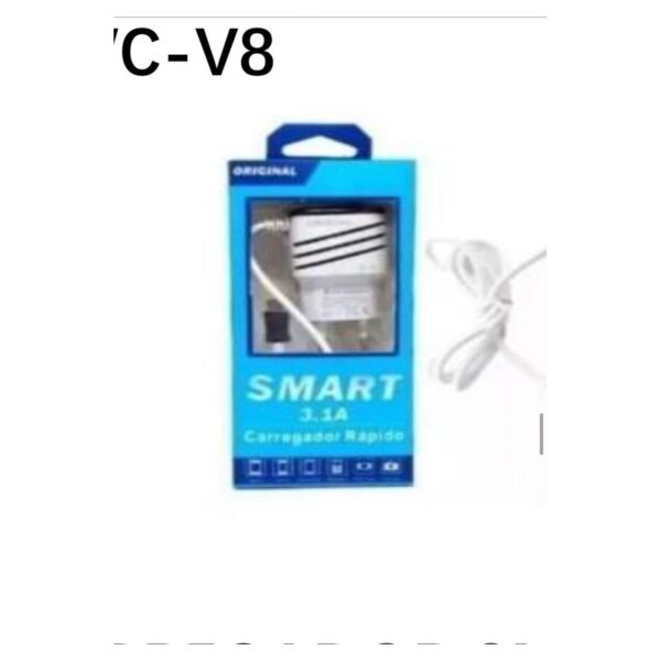Carregador V8 300pçs Fornecedor Atacado Caixa Fechada