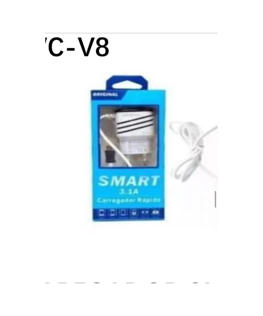 Carregador V8 300pçs Fornecedor Atacado Caixa Fechada