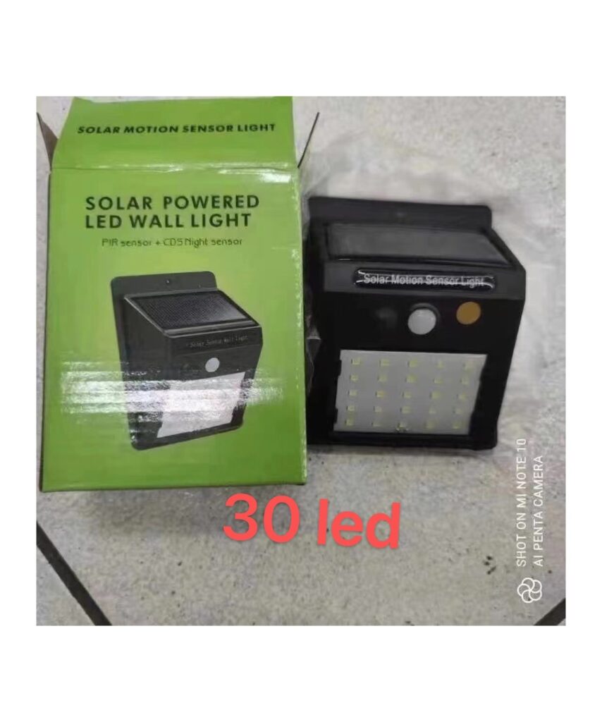 LED solar 100pçs Fornecedor Atacado Caixa Fechada