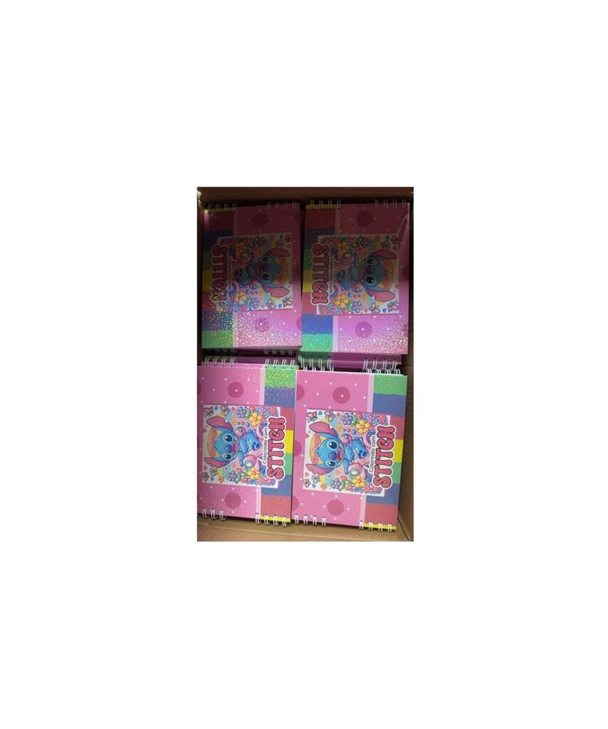 Caderno boobie goods Stith Fornecedor Atacado Caixa Fechada